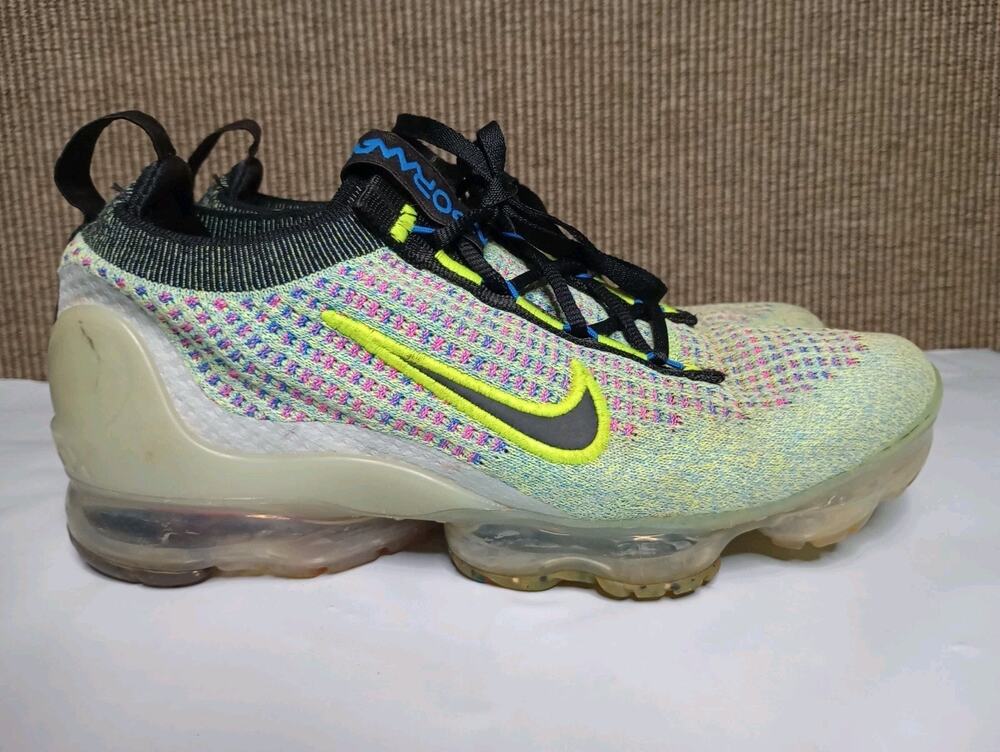 Nike Air VaporMax 2021 Flyknit Next Nature Blue DX3367-700 Womens Size 6.5 / 5y